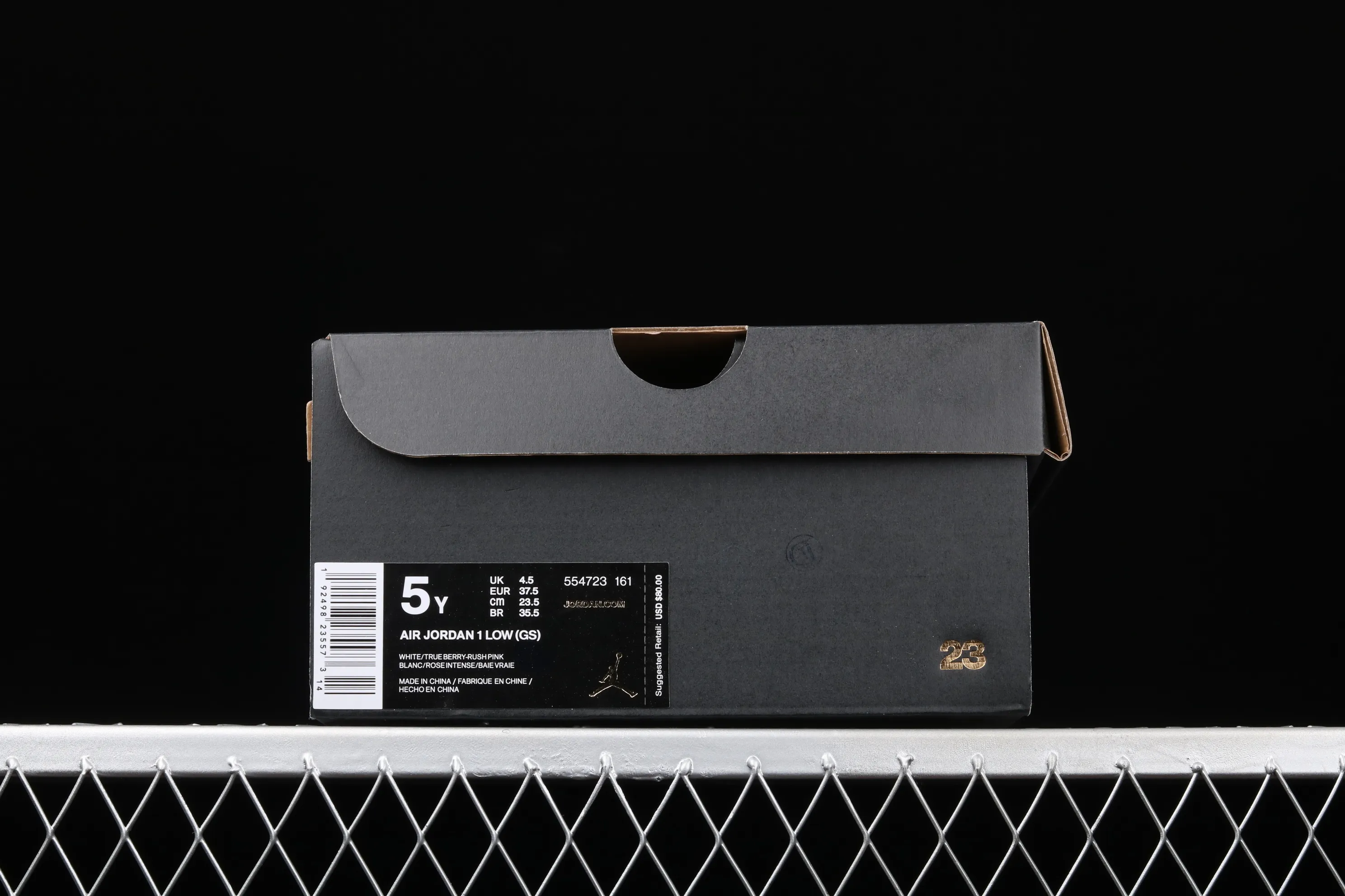 All categories Air Jordan Jordan series basketball shoes Air Jordan 1 Low G version pure original Air Jordan1 Low AJ1 Joe 1 Valentine's Day low-top basketball shoes 554723-161